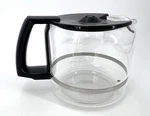 Krups Aroma Plus 12 Cup Coffee Maker 134B Part Glass Carafe & Lid Black Trim. Fixed Price $17.99.
