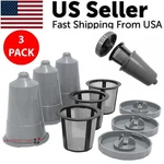 3 Pack My K-cup Coffee Filter Reusable Replacement Refillable Holder For Keurig. Fixed Price $9.99.