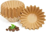 1-2 Cup Brown Coffee Filters, 100 Count Unbleached Basket Paper Fo. Fixed Price $17.99.