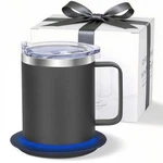 Zhenglu Coffee Warmer With Mug Set, Usb Powered Heated Cup 10H Auto Shut.... Fixed Price $63.33.