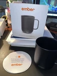 2 Ember 10OZ. Temp Control Smart Mugs, Black & White In Great Condition!. Fixed Price $49.99.