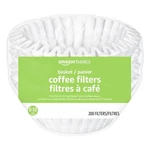 200 Count Amazon Basics Basket Coffee Filters For 8-12 Cup Makers, White. Fixed Price $6.57.