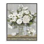 Stupell Industries Country White Floral Scene Framed Wall Art Design By Sally. Fixed Price $87.56.