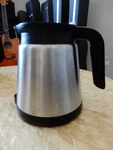 Keurig 2.0 Brushed Stainless Steel 32 Oz Thermal Coffee Pot Carafe & Lid. Fixed Price $5.00.