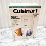 Cuisinart Brew Central DCC-900, 12-CUP Coffee Maker White. Fixed Price $79.00.