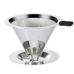 Pour Over Coffee Dripper Slow Paperless Filter, Double Mesh Stainles. Fixed Price $19.52.