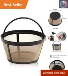 Permanent -style Coffee Filter Designed For Mr. 10-12 Cup Coffe.... Fixed Price $15.77.