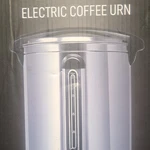 Zulay Kitchen Electric Coffee Urn 1000160 Stainless Steel Cup Capacity. Fixed Price $90.00.