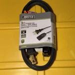 Master Electrician Miniature Plug Appliance Cord Black 3-FEET 09303ME New. Fixed Price $10.00.