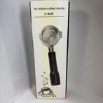 Capfei Bottomless Portafilter 51MM 3 Ear With Wooden Handle - Niob!!. Fixed Price $19.99.