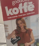 Goodcook Koffe French Press Coffee Maker Black Clear Glass Easy To Clean. Fixed Price $19.99.
