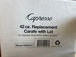 Capresso 4426.01 Carafe Clear Glass Model #352. Fixed Price $14.95.