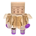 Delibru Unbleached Cup Filters With Lid For Reusable Coffee Pods - Pack .... Fixed Price $58.94.