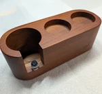 Knodos Espresso Tamping Station 54MM For Breville Machine Rosewood. Fixed Price $17.99.