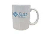 Sun Microsystems Logo Defunct Technology Company Souvenir Coffee Tea Mug Cup. Fixed Price $24.00.