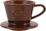 Kalita Wave 155 Ceramic Coffee Dripper Dachi Mino Ware Brown #01113 Made Jp. Fixed Price $49.98.