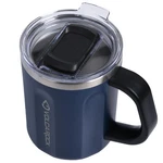 Volcarock 16 Oz Stainless Steel Coffee Mug Cup With Ounces, Navy Blue. Fixed Price $32.44.