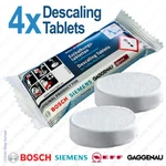 4X Bosch Tassimo Coffee Machine Descaling Tablets 311864 Descale Kettle Genuine. Fixed Price $13.59.
