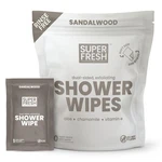 Large Shower Wipes Sandalwood No Rinse Body Bath Aloe Vitamin 10PCS Travel Gym. Fixed Price $17.35.