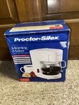 New Vintage Proctor Silex 40107 Morning Maker 1-4 Cup Mini Coffee Pot. Fixed Price $27.99.