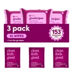 Goodwipes Flushable Butt - Vitamin & 50 Count (pack Of 3 + Sachets). Fixed Price $24.44.