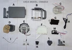 Crux Artisan Series Coffee Maker CM6653 - Replacement Parts Pick Your #. Fixed Price $18.99.