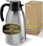 Thermal Coffee Carafe 68OZ / 2L - 12 Hours Hot Beverage Dispenser, Insulated Sta. Fixed Price $45.79.