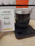 Drop Divinity Coffee Warmer For Desk With 12 Oz. Stainless Steel Cup. Fixed Price $54.00.