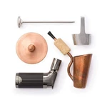 Coffee Brew Pipe Kit, Portable Espresso Tea Maker For Traveling, Torch Lig.... Fixed Price $131.26.