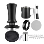 Midochin 25PCS Espresso Accessories Kit 53MM Spring Loaded Coffee Tamper Set.... Fixed Price $143.37.