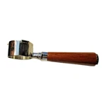 Ikape Expresso Coffee Chrome Metal & Wood Handle Bottomless Portafilter 3-EARS. Fixed Price $12.44.