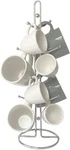 Coffee Mug Holder Stand Rack Tree Teacups Arm Counter Hook Stainless Steel. Fixed Price $32.95.