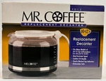 Mr. Coffee Replacement Glass Decanter 10-12 Cup Carafe PD12 New Open Box White. Fixed Price $19.99.