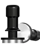 53MM Spring Loaded Calibrated Espresso Tamper, 30LB Pressure, Black/stainless. Fixed Price $22.00.