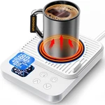 Mug Warmer, Coffee Cup For Desk With 1-12H Auto Shut Off, 36W Faster Heat. Fixed Price $15.28.