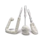 Set Of 3 Glassware Brush Kit Non-scratch, Foam Wine Cleaning.... Fixed Price $33.25.
