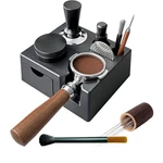 Wotendy Espresso Tamping Station With Drawer, Coffee Tamper Holder Base For 5.... Fixed Price $45.37.