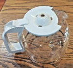 Mr. Coffee Replacement 12-CUP Glass Carafe, White PLD12-1, BVMC-SJX33GT. Fixed Price $7.95.