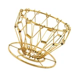 Yimoyiya Collapsible Outdoor Pour Over Coffee Dripper,portable Stainless Gold. Fixed Price $26.62.