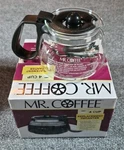 Mr. Coffee Cup Replacement Pot Glass Carafe Decanter ND4 Black Lid Box. Fixed Price $19.99.