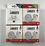 Bialetti Seal Replacement Silicon Ring + Filter Plate Rubber Gasket Moka Express. Fixed Price $9.99.