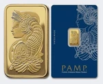 2.5 Gram Gold Bar Pamp Lady Fortuna With Veriscan (in Sealed Assay). Fixed Price $425.00.