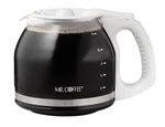 New - Mr. 12 Cup Coffeemaker Glass Carafe, White. Fixed Price $20.88.