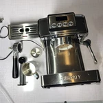 Sumsaty Espresso Machine Stainless Steel Milk Frother Latte 1 & Cups EM3208. Fixed Price $69.69.