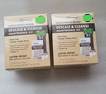 2 X Kits Homebright Descaling Cleaning Maintenance For Coffee Machine Clense. Fixed Price $19.99.