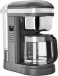 New Kitchenaid KCM1208DG Programmable Cup Drip Coffee Maker, Matte Grey. Fixed Price $119.99.