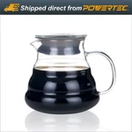 Blue Brew 600ML Borosilicate Glass Coffee Server Clear Carafe. Fixed Price $16.99.