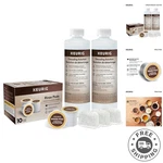 Comprehensive Brewer Care Bundle: 14-PIECE Kit With Descaling & Rinse Solutions. Fixed Price $76.97.