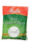 Disposable Coffee Filter, Large, 40 Ct, White (130141). Fixed Price $19.71.