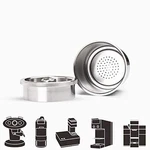 Capsulone Refillable Coffee Capsule Reusable Iperespressp Pod Silver. Fixed Price $26.62.